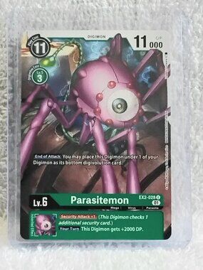 5/$20 Mint Parasitemon Digimon Card EX2-028 U by Bandai!!